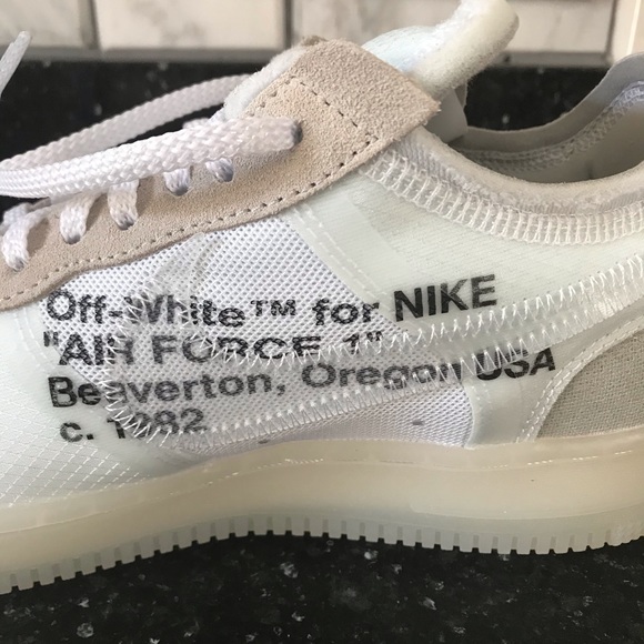 Off white Air Force one the (tens) - Picture 8 of 8
